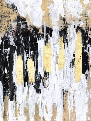 Gilded Compendium by Renée W. Stramel Oil Painting