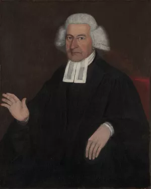Ezra Stiles by Reuben Moulthrop Oil Painting