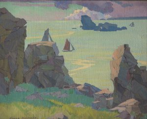 Finistere by Rhona Haszard Oil Painting