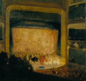 Opera by Ricard Urgell Oil Painting