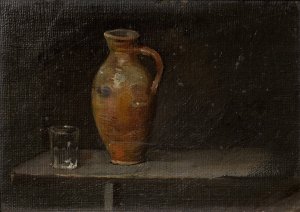 Still-life by Richard Bergh Oil Painting