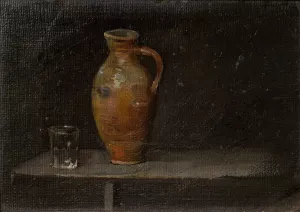 Still-life by Richard Bergh Oil Painting