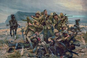 All that was left of them by Richard Caton Woodville Oil Painting