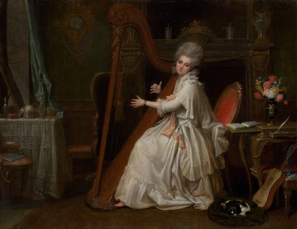 Main Product Photo of Marianne Dorothy Harland, Later Mrs. William Dalrymple Painting by Richard Cosway