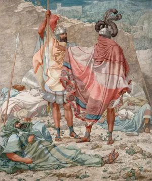 Mercy, David Spareth Saul's Life by Richard Dadd Oil Painting