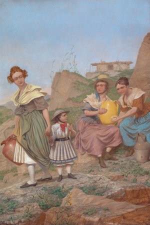 Negation by Richard Dadd Oil Painting