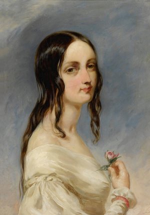 Portrait Of A Young Lady by Richard Dadd Oil Painting