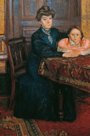Frau mit Kind by Richard Gerstl Oil Painting
