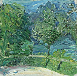 Lakeside Road near Gmunden by Richard Gerstl Oil Painting