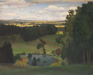 Im stillen Grund by Richard Kaiser Oil Painting