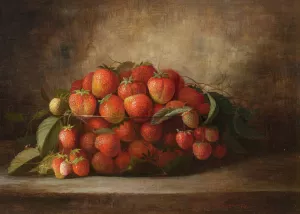 Strawberries by Richard La Barre Goodwin Oil Painting