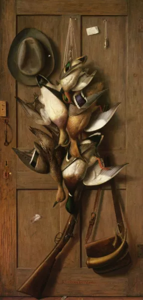 Theodore Roosevelt's Cabin Door by Richard Labarre Goodwin Theodore Roosevelt's Cabin Door by Richard Labarre Goodwin Oil Painting