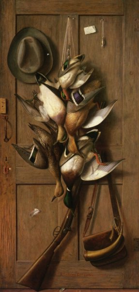 Main Product Photo of Theodore Roosevelt's Cabin Door Painting by Richard Labarre Goodwin