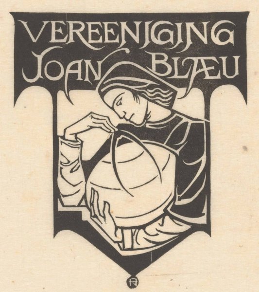 Main Product Photo of Ex libris van de Vereeniging Joan Blaeu  Painting by Richard Nicolaus Roland Holst