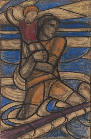 H. Christoffel by Richard Nicolaus Roland Holst H. Christoffel by Richard Nicolaus Roland Holst Oil Painting