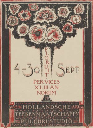 Hollandsche Teekenmaatschappij Pulchri Studio 4-30 Sept. by Richard Nicolaus Roland Holst Oil Painting