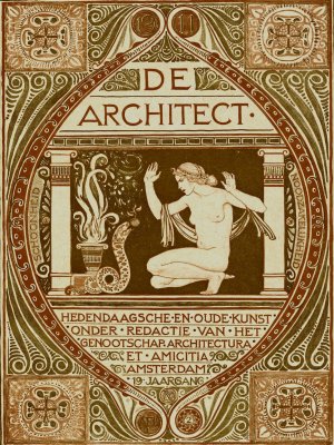Omslagontwerp voor; De Architect, 1911 by Richard Nicolaus Roland Holst Oil Painting