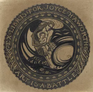 Ontwerp voor ex libris voor Joyce Haworth by Richard Nicolaus Roland Holst Oil Painting
