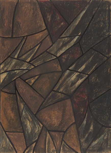 Ontwerp voor raam in het Noordertransept in de Dom te Utrecht 16  by Richard Nicolaus Roland Holst - Hand-Painted Oil Painting Reproduction
