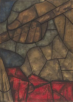 Ontwerp voor raam in het Noordertransept in de Dom te Utrecht 19 by Richard Nicolaus Roland Holst Oil Painting