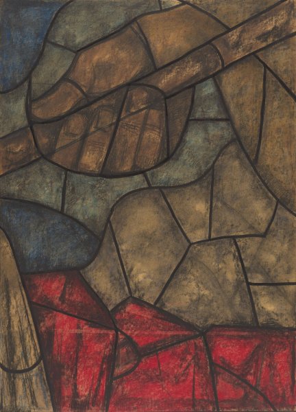 Ontwerp voor raam in het Noordertransept in de Dom te Utrecht 19  by Richard Nicolaus Roland Holst - Hand-Painted Oil Painting Reproduction