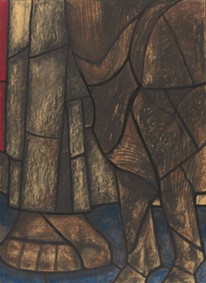 Ontwerp voor raam in het Noordertransept in de Dom te Utrecht 24 by Richard Nicolaus Roland Holst Oil Painting