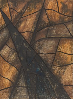 Ontwerp voor raam in het Noordertransept in de Dom te Utrecht 25 by Richard Nicolaus Roland Holst Oil Painting
