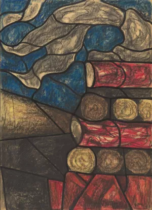 Ontwerp voor raam in het Noordertransept in de Dom te Utrecht 3 by Richard Nicolaus Roland Holst Ontwerp voor raam in het Noordertransept in de Dom te Utrecht 3 by Richard Nicolaus Roland Holst Oil Painting