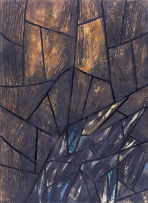 Ontwerp voor raam in het Noordertransept in de Dom te Utrecht 30 by Richard Nicolaus Roland Holst Oil Painting
