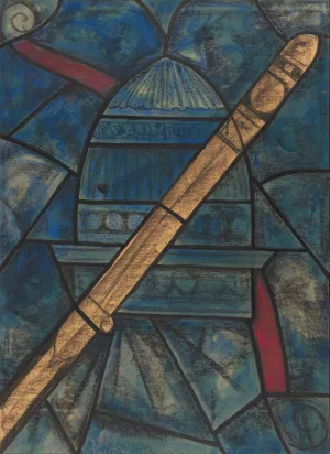 Ontwerp voor raam in het Noordertransept in de Dom te Utrecht 31 by Richard Nicolaus Roland Holst Oil Painting