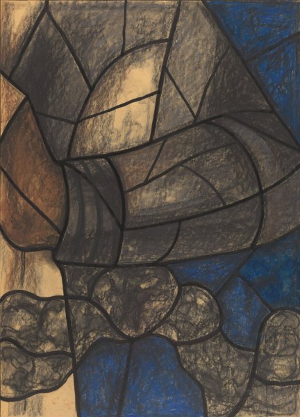 Ontwerp voor raam in het Noordertransept in de Dom te Utrecht 33  by Richard Nicolaus Roland Holst - Hand-Painted Oil Painting Reproduction