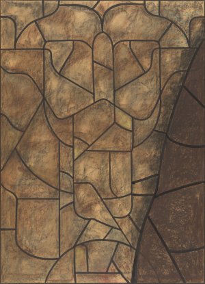 Ontwerp voor raam in het Noordertransept in de Dom te Utrecht 42 by Richard Nicolaus Roland Holst Oil Painting