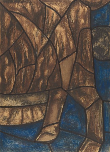 Ontwerp voor raam in het Noordertransept in de Dom te Utrecht 45  by Richard Nicolaus Roland Holst - Hand-Painted Oil Painting Reproduction