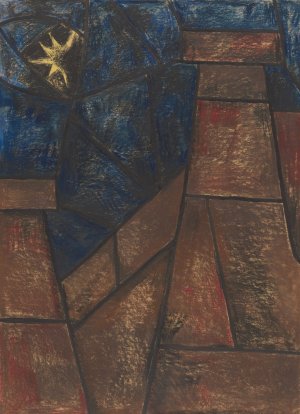 Ontwerp voor raam in het Noordertransept in de Dom te Utrecht 54 by Richard Nicolaus Roland Holst Oil Painting