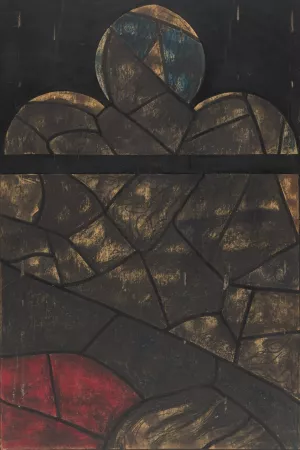 Ontwerp voor raam in het Zuidertransept van de Dom te Utrecht 3 by Richard Nicolaus Roland Holst Ontwerp voor raam in het Zuidertransept van de Dom te Utrecht 3 by Richard Nicolaus Roland Holst Oil Painting