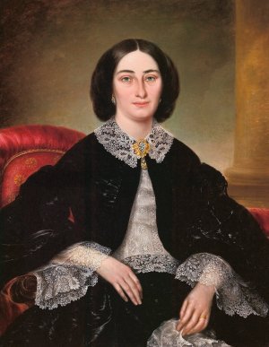 Elizabeth Solomon by Richard Noble Oil Painting