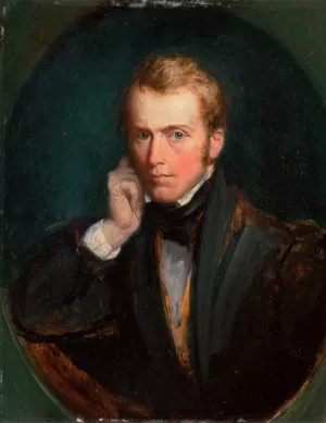 Self-Portrait by Richard Redgrave Oil Painting