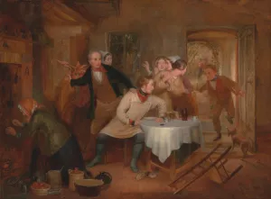 The Deserter's Home by Richard Redgrave Oil Painting