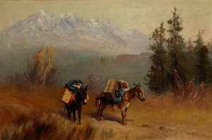 The Prospector by Richard Tallant Oil Painting