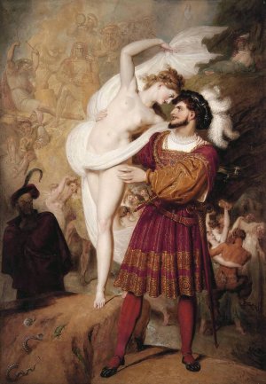 Faust And Lilith by Richard Westall Oil Painting