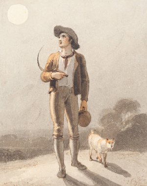 The Reaper by Richard Westall Oil Painting