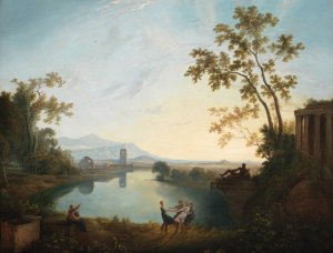 Apollo And The Seasons by Richard Wilson Oil Painting