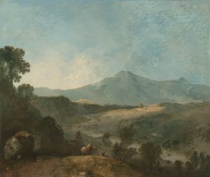 Cader Idris, with the Mawddach River by Richard Wilson Oil Painting