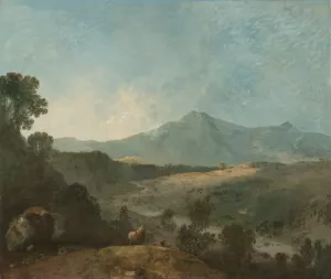 Cader Idris, with the Mawddach River by Richard Wilson Oil Painting