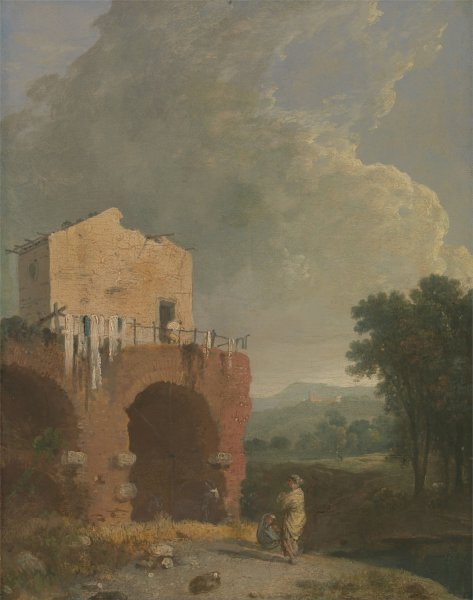 Main Product Photo of Hadrian's Villa  Painting by Richard Wilson