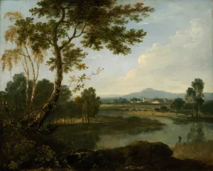 Landscape In Italy by Richard Wilson Oil Painting