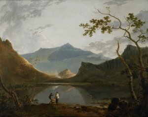 Snowdon from Llyn Nantlle by Richard Wilson Oil Painting