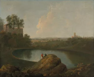 The Head of Lake Nemi by Richard Wilson Oil Painting