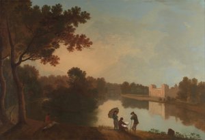 Wilton House from the Southeast by Richard Wilson Oil Painting