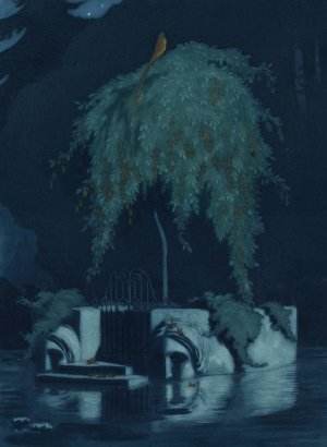Poet's Tomb by Rihards Zarins Oil Painting